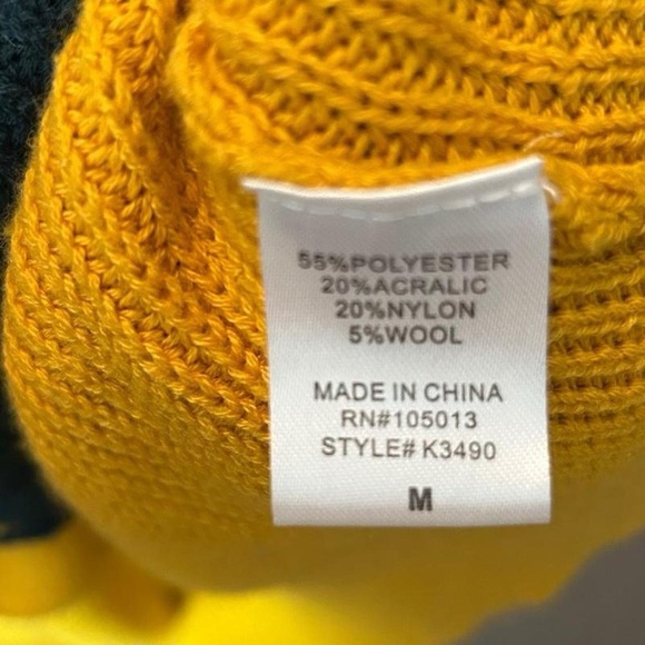 Oversized Striped Sweater Cardigan | Size M 🍁 - Picture 5 of 7